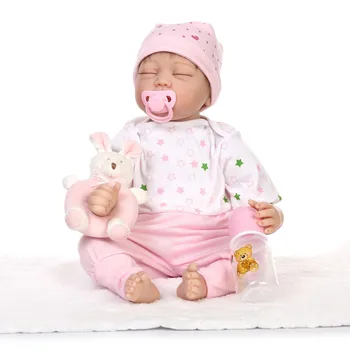 NPK reborn baby doll puikus arti akių baby doll, silikonas, vinilas minkštas nekilnojamojo touch gyvas naujagimis kūdikis, Kalėdų dovanos
