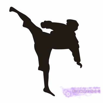 Bokso Klubas Karate, Taekwondo Lipdukas Kick Žaisti Automobilio Lipdukas Nemokamai Kovoti Su Plakatais Vinilo Puolėjas Sienų Dekoro Lipdukai