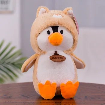 Naujas Mielas Pingvinas Haskis Žaislų Mados Kūrybos Minkštas Animacinių Filmų Gyvūnų Komfortą Lėlės Vaikų Šventė Gimtadienį Išskirtinį Dovana