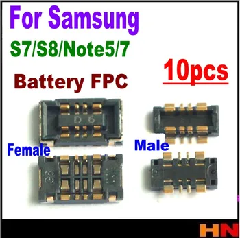 10vnt didmeninė FPC Samsung S7 S8 NOTE5 NOTE7 G9300 baterija FPC FleX kabelis moteris vyras