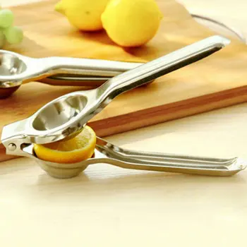 Nerūdijančio plieno rankinė sulčiaspaudė Namų citrinų įrašą Mini sulčiaspaudė kūrybos spaustų apelsinų sulčių, obuolių sulčių įrašą sulčių maker