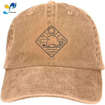 Ančiasnapis Emblema Unisex Minkštas Casquette Bžūp Mados Skrybėlę Derliaus Reguliuojamas Beisbolo Kepurės