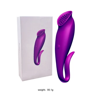 USB Įkrovimo Seksualus G-spot Klitorio Stimuliatorius Dvigubas Vibratorius Lyžis Clit Kulminacija Massager Flirtuoti Masturbacija Dvigubai Šokinėti Kiaušinių A3