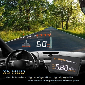 Lsrtw2017 3.5 colių ekranas, Automobilių hud head up display Digital automobilių spidometro už 