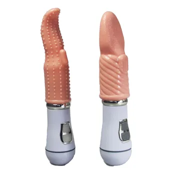 USB Punktyras Magija Liežuvio Vibratorius Klitorio Orgazmas G-Spot Massager Sekso Žaislai SOLO Masturbacija Vibracijos Moterų Suaugusiųjų Erotinis žaislas
