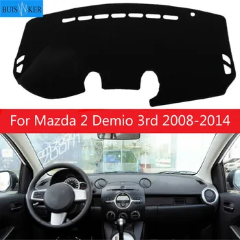 Automobilio prietaisų Skydelio Dangtelį Brūkšnys Kilimėlis Mazda 2 Demio 3 2008-2010 m. 2011 m. 2012 m. 2013 m. m Auto neslidus Teisę Saulės Pavėsyje, Trinkelėmis Kilimas