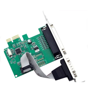 PCI-E serijos uosto kortelę 1 eilutės 1 ir angliavandenilių kortelės stalinis kompiuteris, spausdintuvas kortelės COM port RS22 stebėjimo / access control
