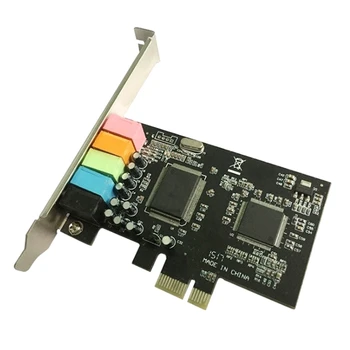 PCI CH 5.1 Garso Korta 5.1 Kanalo CMI8738 Chipset PCI-E 5.1 Stereo Digital Kortelės Darbalaukio o Sąsaja garso plokštė