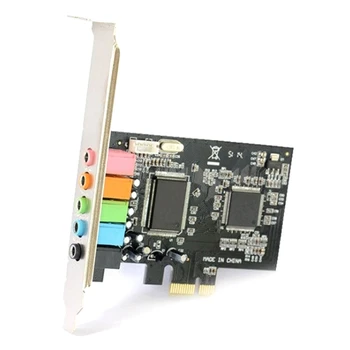 PCI CH 5.1 Garso Korta 5.1 Kanalo CMI8738 Chipset PCI-E 5.1 Stereo Digital Kortelės Darbalaukio o Sąsaja garso plokštė