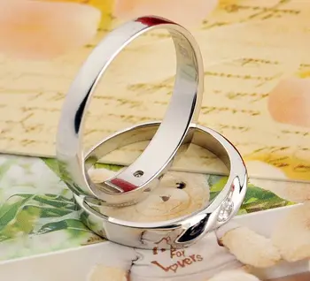 Mados pora žiedus Kristalų banguoti žiedai atostogų dovanos gamyklos tiesioginės didmeninė Nemokamas pristatymas Valentino dovana