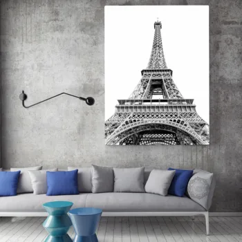 Citatos Paryžiaus Rankšluostį Drobė Menas Spausdinti Juoda Balta Plakatai Ir Spausdina Modernus Paveikslai Pop Art Wall Nuotraukas Kambarį