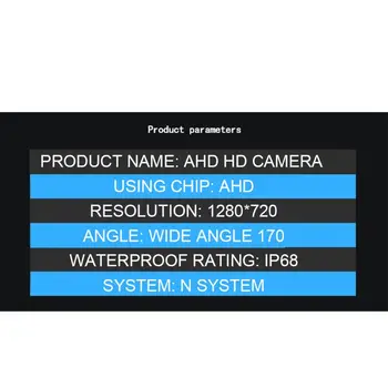 HD Star Naktinio Matymo Automobilių Kameros HAINAUT Didelis Ekranas, Navigacija, Skirta Galinio vaizdo Atbulinės eigos Vaizdo Kamera, Automobilių Reikmenys