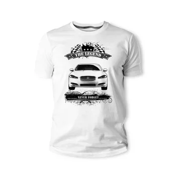 T-Shirt, Klasikinis Britų Automobilių Gerbėjai Xf 2012 M. Klasikinių Senovinių Automobilių Men2018 Mados Medvilnės Slim Fit Viršų Trumpomis Rankovėmis Hipster