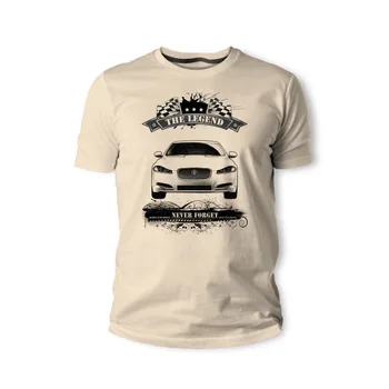 T-Shirt, Klasikinis Britų Automobilių Gerbėjai Xf 2012 M. Klasikinių Senovinių Automobilių Men2018 Mados Medvilnės Slim Fit Viršų Trumpomis Rankovėmis Hipster