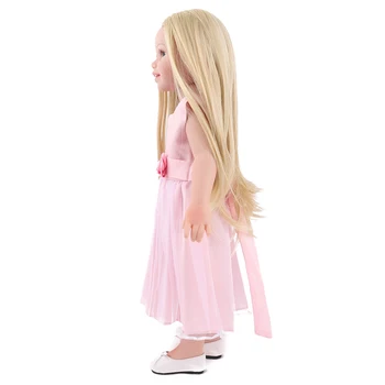 45cm visas Vinilo naujagimių Silikono Lėlės Baby Doll modelis lėlės Pincess Kūdikių Amerikos lėlės vaikams gimtadienio dovanos bonecas