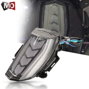 Motocikle Integruotas LED Galiniai Stabdžių Šviesos Sustabdyti savo Ruožtu, Įspėjamojo Signalo Indikatorius, Skirtas Yamaha YZF R15 V3 2017-2020 2019