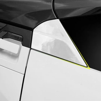 ABS Chrome Durų išoriniai Lango Spoileris Triple-profiliniai Bezel Padengti Apdaila Toyota C-HR CHR 2016-2020