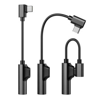 USB Tipo C-3.5 mm Jack Adapteris, Skirtas Xiaomi Mi 9 8 Mi9 Huawei Mate 20 P20 Pro 