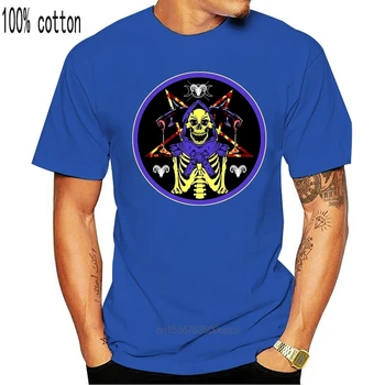 Šėtono Skeletor Skaitmeninio Dizaino Unisex Marškinėliai Dydis: S-3XL visų Spalvų marškinėliai vyrams