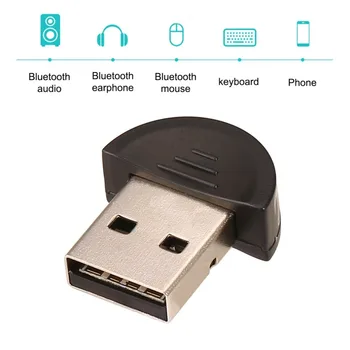 Mini USB Bluetooth Adapteris Belaidis USB Dongle-V2.0 Nešiojamas PC Win 7/8/10/XP