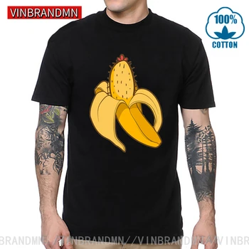 Camisetas Hombre Seksualus Karšto Kūno Bananų Tee marškinėliai X bananų marškinėliai vyrams Juokinga Kaktusas Bananų T-shirt homme 2019 Naujo Dizaino marškinėlius