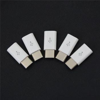 5vnt/daug Moterų USB 3.1 Tipas-C Male Jungtis Micro USB 2.0 5Pin Moterų Duomenis Adapteris Keitiklis USB C Tipo Adapteris