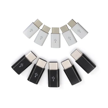 5vnt/daug Moterų USB 3.1 Tipas-C Male Jungtis Micro USB 2.0 5Pin Moterų Duomenis Adapteris Keitiklis USB C Tipo Adapteris