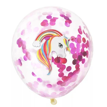 5vnt 12inch skaidrus vienaragis balionų, konfeti blizgančiais latekso ballon vestuvių dekoravimas laimingas gimtadienio prekes vaikams