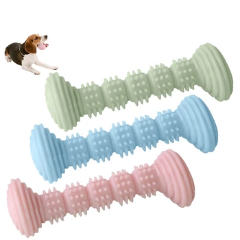 Interaktyvus Šunų Mokymo Krūminių Dantų Valymo Lazdele Žaislai, Guminiai Augintiniai Šuniukas Dantų Šepetėlis Šepetėlis Kramtymas Stick Bell Juokingi Žaislai Katė