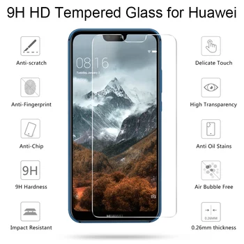 2vnt 9H Sunku Toughed Grūdintas Apsauginis Stiklas Huawei Y7 Premjero Y6 Pro Y5 Lite Y3 Screen Protector, ant Huawei Y5 Y6 Y3 ii