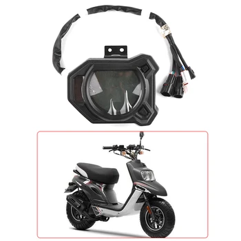2020 Naujas Motociklo LCD Skaitmeninis Ekranas rodo Spidometras, Tachometras, Odometras už Yamaha BWSR125