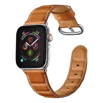 Natūralios Odos dirželis apple watch band 42mm 38mm apyrankė aukštos kokybės watchband už iwatch 6/5/4/3/2/1 44mm 40mm riešo diržas