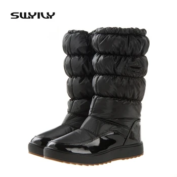 Bateliai Moteris Žieminiai Batai Moterims 2019 Vandeniui Platforma Šilta Kailio Pliušinis Žiemos Batai Zapatos De Mujer Aukštos Kokybės