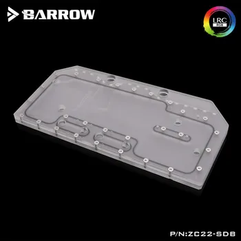 Barrow vandenų plokštė ZG 22 atveju，vadovas vandenų plokštė AuroraCase Tiek CPU ir GPU Blokuoti RGB 5V 3PIN Vandenų Lentos