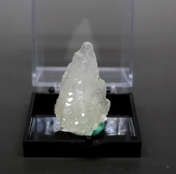 Natūralus Baltas sustiprino Kalcitas mineralinių pavyzdys akmenys ir kristalai gydymo kvarco kristalai, brangakmeniai dėžutės dydis 5.2 cm