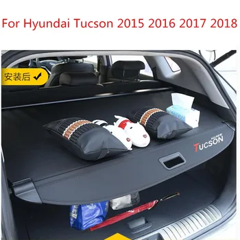 Galinis Galinė Palangė Bagažo Skyriaus Dangtis Medžiagos Užuolaidų Galinė Užuolaidėlė Ištraukiama Atrama Galinių Stovų Hyundai Tucson 2016 2017 2018
