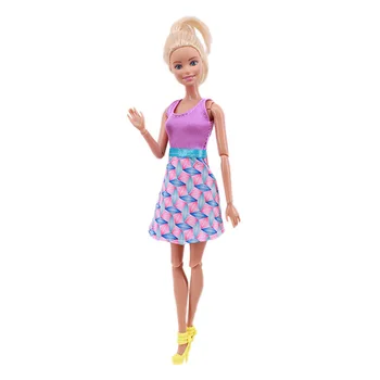 2021 Naujas Mados Stiliaus Džinsai Marškinėliai Suknelė Apranga Kostiumas Komplektai Barbie, BJD FR SD Lėlės Drabužių Kolekcija Reikmenys, Žaislai Mergina