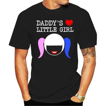 2021 Laisvalaikio T-shirt Personalidade daddys menina silhueta porco caudas ddlg bdsmhomem carta comicaltripulação pescoço hiphop