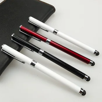 Naujas 2-in-1 Metalo Capacitive Touch Screen Stylus šratinukus Pen, 