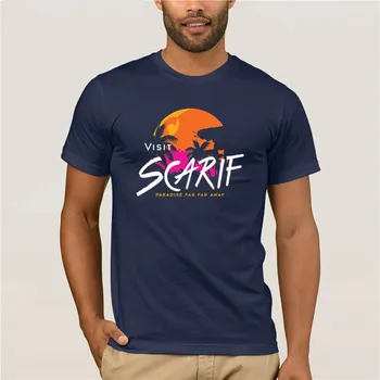 Mados Spausdinti vyriški Marškinėliai trumpomis Rankovėmis scarif Vasaros vyrų atspausdintas T-shirt viršų