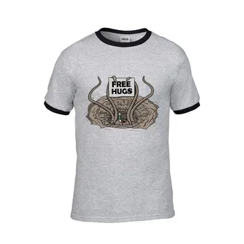 2020 streetwear FREE HUGS bounty hunter sarlacc tatooine nemokamai-apkabinimai juokinga Vyrų t shirts žaidimas, filmas, tv vyrų tshirts drabužius t-shirt