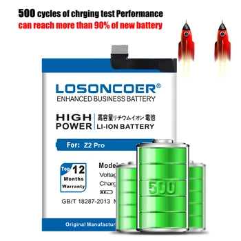 LOSONCOER 3600mAh BL263 Baterija Tinka Lenovo ZUK Z2 Pro ZUK K80M,K920 Baterija+Greitas Atvykti
