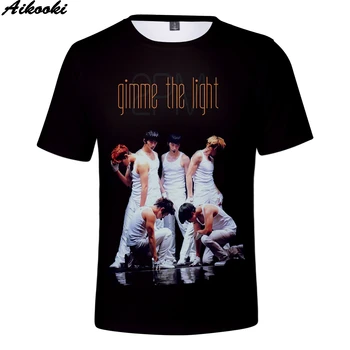 2020 Aikooki Karšto Pardavimo Vasaros Marškinėliai Vyrams/Moterims, Hip-Hop 2PM Harajuku Vyrų 3D Trumpas Rankovės marškinėliai 2PM Cool T-Shirt Plius Dydis