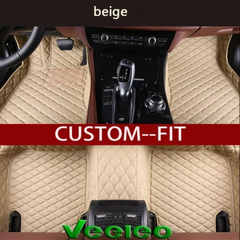 Veeleo+Custom Fit - 6 Spalvos Oda Grindų Kilimėliai Subaru Forester Vandeniui neslidus 3D Priekyje & Priekiniai Kilimai Linijinės