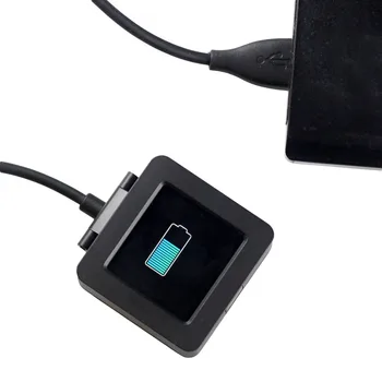 ECos Įkrovimo Dokas FitBit Blaze Žiūrėti Pakeitimo USB Įkroviklis Laikiklio Kabelis