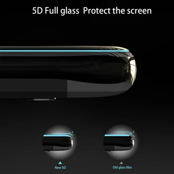 5D Grūdintas Stiklas Huawei P20 Lite Stiklas Pilnas draudimas Turas Krašto 9H už 