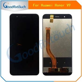 Originalą Huawei Honor V9 LCD Ekranas Jutiklinis Ekranas skaitmeninis keitiklis Asamblėjos Huawei Honor V9 atsarginės Dalys