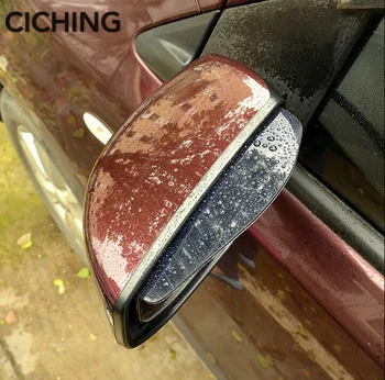 2vnt Automobilio galinio vaizdo veidrodėlis, lietaus antakių lipdukai reikmenys kia sportage 2011 m. 