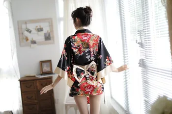 Moterų Japonų Kimono Seksualus moteriškas apatinis Trikotažas, Seksualus Kimono moteriškas apatinis Trikotažas, Kostiumai, Cosplay Kostiumai, Seksualus apatinis Trikotažas Moterims Mielas ir Žaismingas