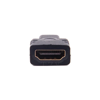 1pcs aukštos Kokybės Micro HDMI į HDMI adapteris vyrų, kad femal adpater HDTV Skaičiuoklė